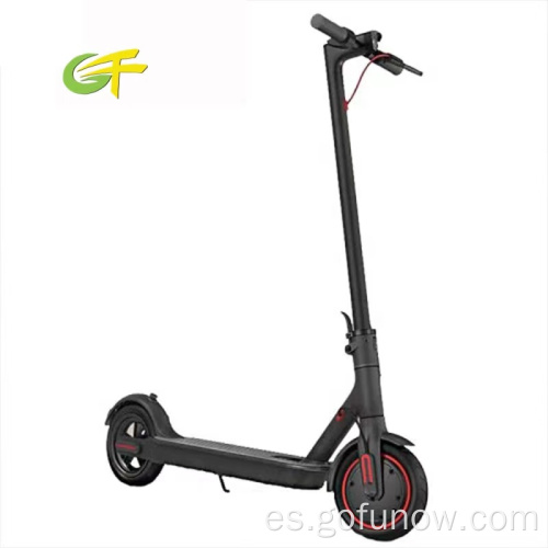 Scooters eléctricos plegables de 2 pulgadas de neumáticos sólidos de 8.5 pulgadas